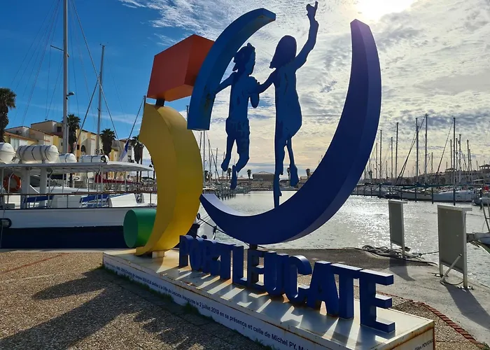 شقة T2 A Port Leucate, Piscine, Parking, Proche - Fr-1-798-8