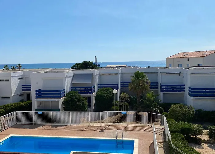 T2 A Port Leucate, Piscine, Parking, Proche - Fr-1-798-8 Διαμέρισμα *